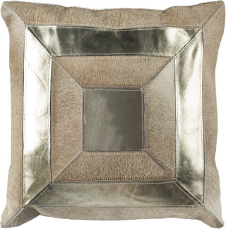 Safavieh Covina Metallic Cowhide Beige/Gold 