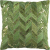Safavieh Ezla Metallic Cowhide Olive Green/Copper main image