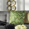 Safavieh Ezla Metallic Cowhide Olive Green/Copper  Feature