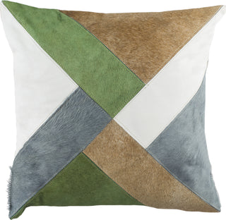 Safavieh Clovis Cowhide Beige/White/Grey/Olive Greeen main image