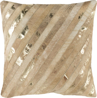 Safavieh Latta Metallic Cowhide Beige/Gold 