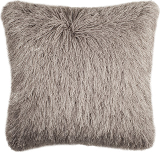 Safavieh Shag Modish Metallic Faux Plush Fur Silver main image