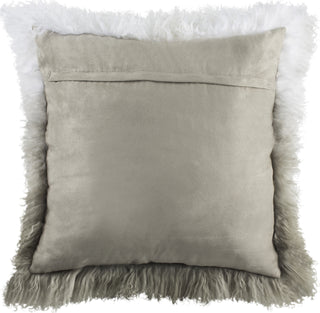 Safavieh Suri Sheep Skin Faux Plush Fur White/Grey 