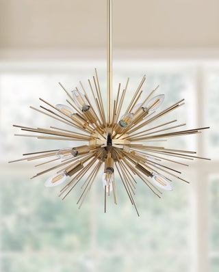 Safavieh Zadie Pendant Gold Lamp  Feature