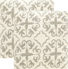 Safavieh Moroccan-Hooked Soleil White / Tropical L Grey main image