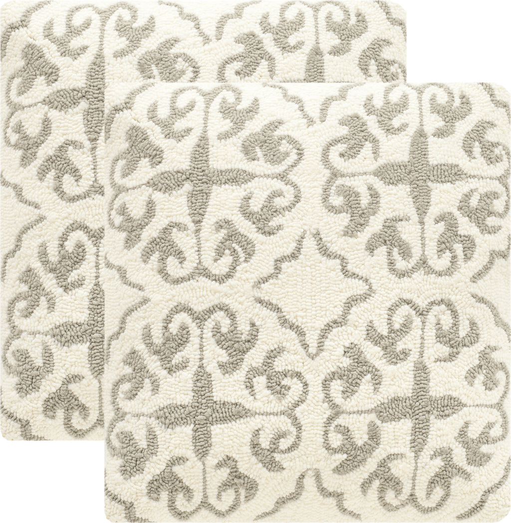 Safavieh Moroccan-Hooked Soleil White / Tropical L Grey main image