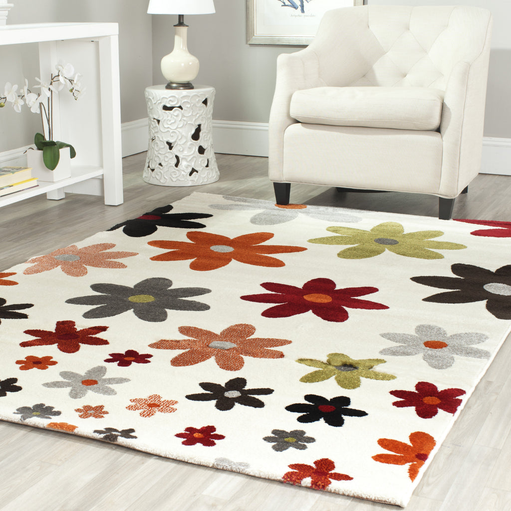 Safavieh Porcello PRL3703A Ivory/Multi Area Rug  Feature