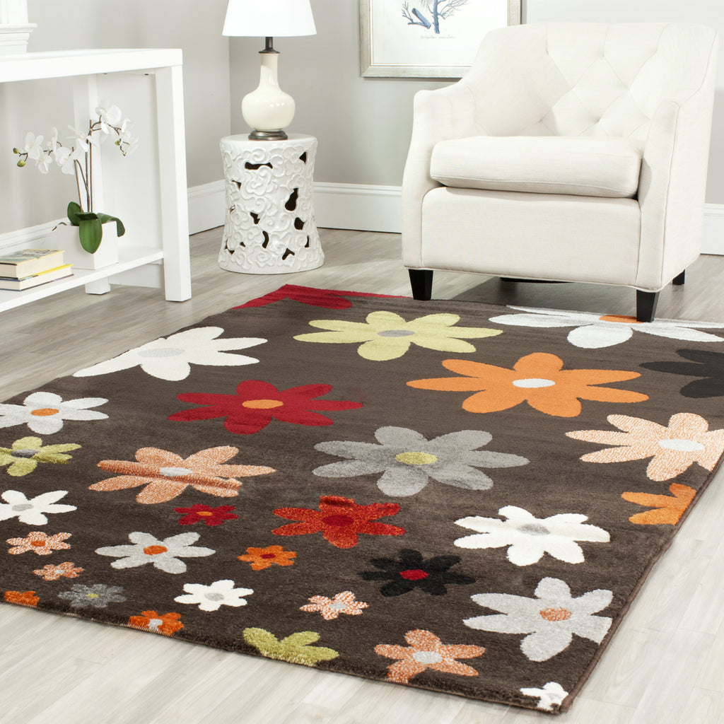 Safavieh Porcello PRL3703C Brown/Multi Area Rug  Feature