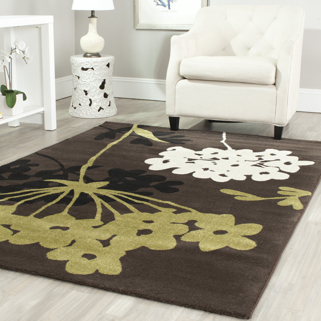 Safavieh Porcello PRL3722A Brown/Green Area Rug  Feature