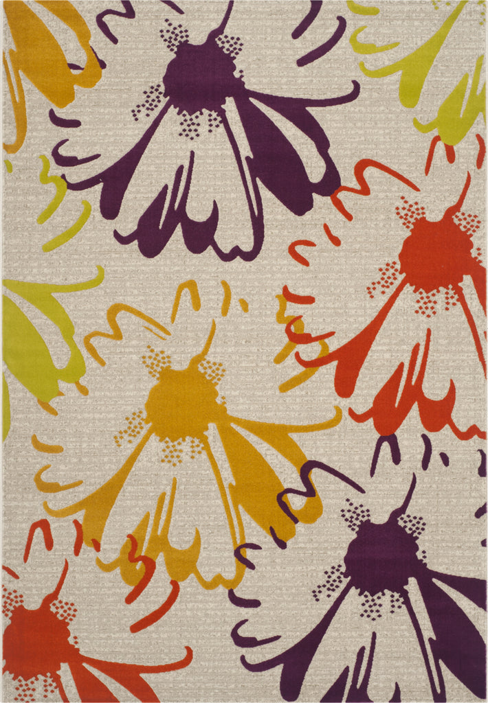 Safavieh Porcello PRL7724B Light Grey/Purple Area Rug main image