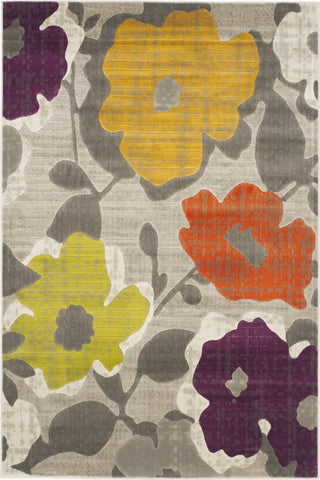 Safavieh Porcello PRL7726C Grey/Yellow Area Rug 