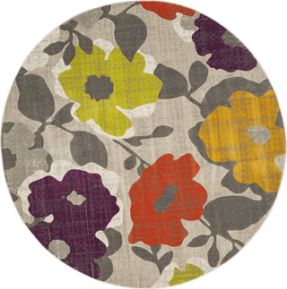 Safavieh Porcello PRL7726C Grey/Yellow Area Rug 