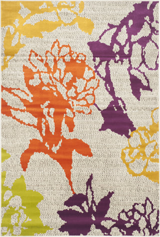 Safavieh Porcello PRL7729B Light Grey/Purple Area Rug 