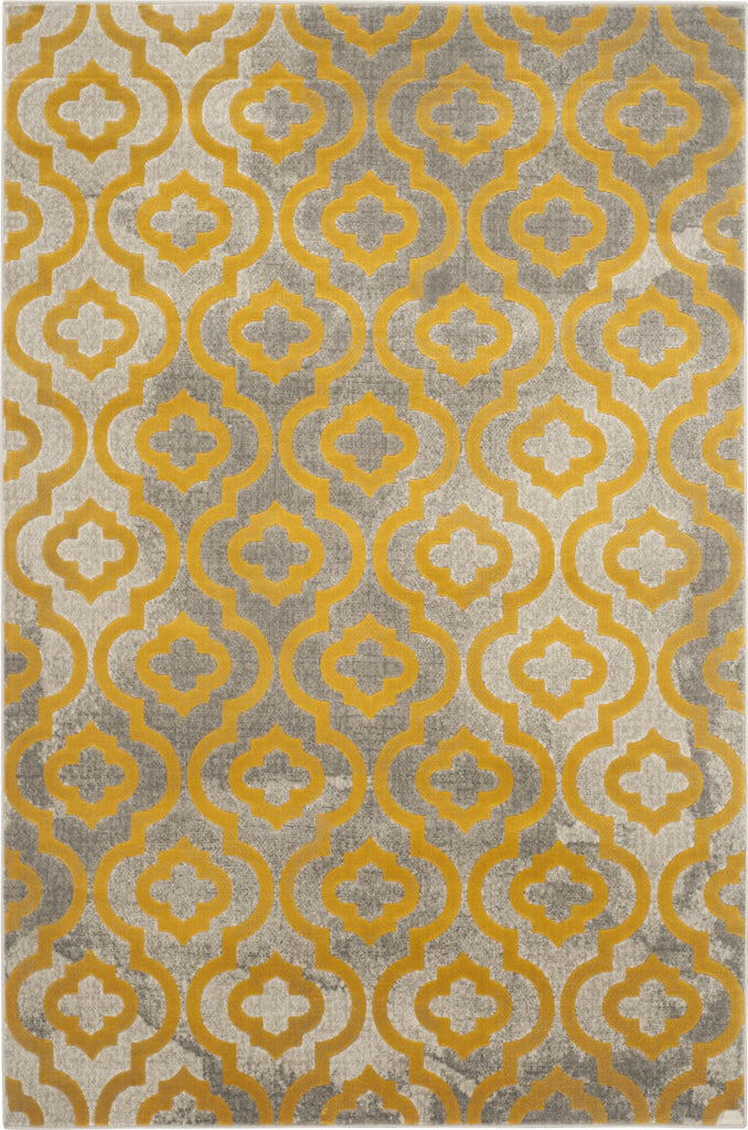 Safavieh Porcello PRL7734C Light Grey/Yellow Area Rug main image