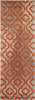 Safavieh Porcello PRL7734F Light Grey/Orange Area Rug 