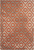 Safavieh Porcello PRL7734F Light Grey/Orange Area Rug main image
