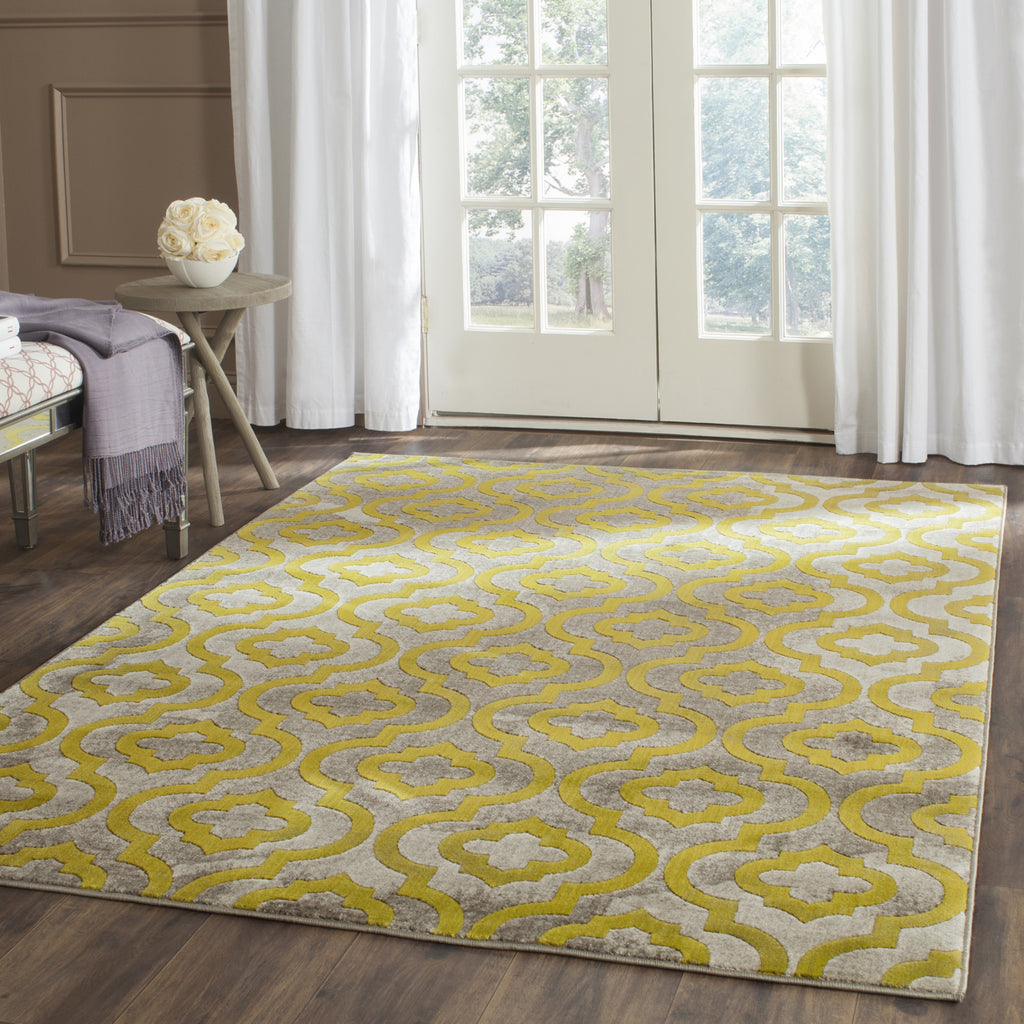 Safavieh Porcello PRL7734G Light Grey/Green Area Rug  Feature