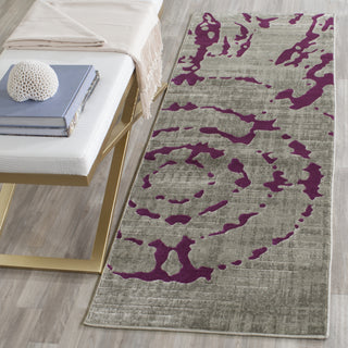 Safavieh Porcello PRL7735B Light Grey/Purple Area Rug 