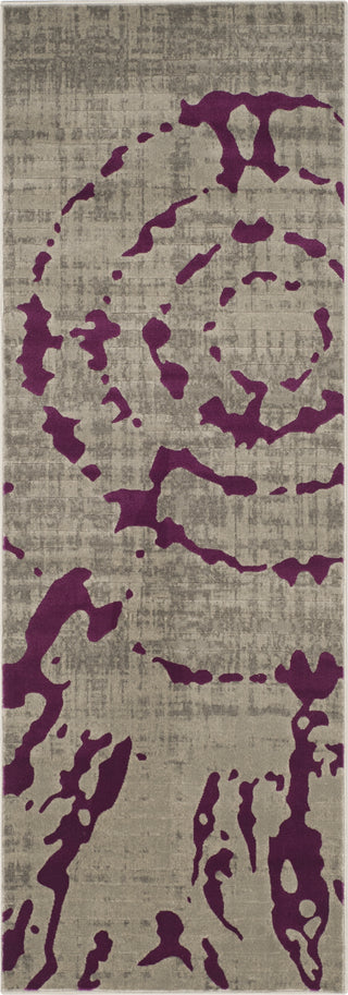 Safavieh Porcello PRL7735B Light Grey/Purple Area Rug 