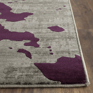 Safavieh Porcello PRL7735B Light Grey/Purple Area Rug 