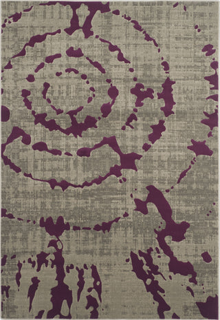 Safavieh Porcello PRL7735B Light Grey/Purple Area Rug main image