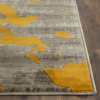 Safavieh Porcello PRL7735C Light Grey/Yellow Area Rug 