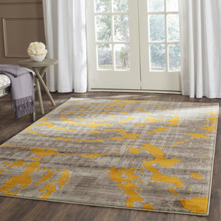 Safavieh Porcello PRL7735C Light Grey/Yellow Area Rug  Feature