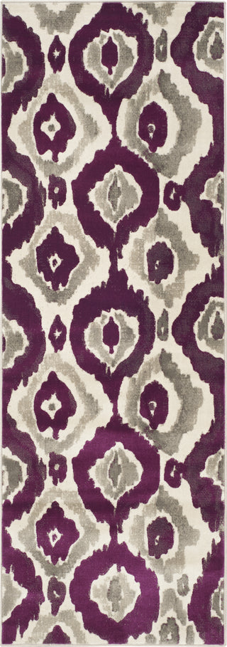 Safavieh Porcello PRL7736B Ivory/Purple Area Rug 