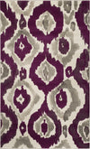 Safavieh Porcello PRL7736B Ivory/Purple Area Rug 