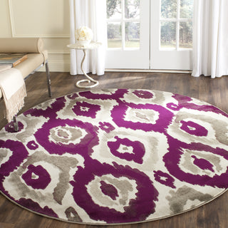 Safavieh Porcello PRL7736B Ivory/Purple Area Rug 