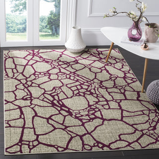 Safavieh Porcello PRL7737B Light Grey/Purple Area Rug  Feature