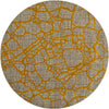 Safavieh Porcello PRL7737C Light Grey/Yellow Area Rug 