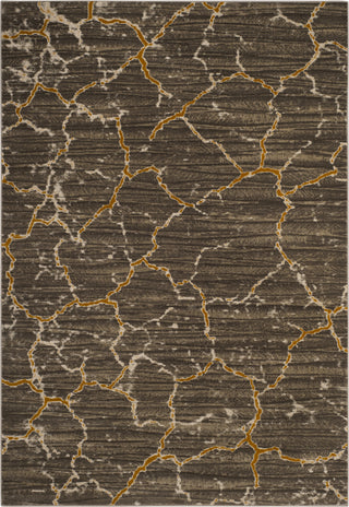 Safavieh Porcello PRL7738C Dark Grey/Yellow Area Rug main image