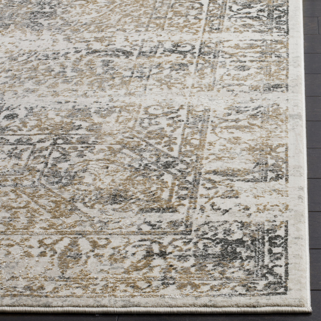 Safavieh Princeton PRN711S Silver/Anthracite Area Rug Incredible Rugs