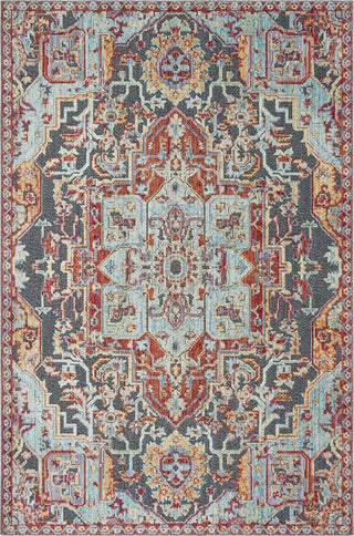 Safavieh Provance PRV180J Aqua/Red Area Rug main image