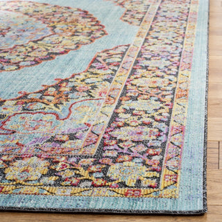 Safavieh Provance PRV181J Aqua/Black Area Rug Detail Image