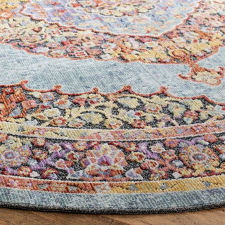 Safavieh Provance PRV181J Aqua/Black Area Rug Detail Image