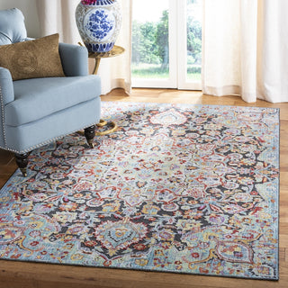 Safavieh Provance PRV182J Aqua/Black Area Rug Lifestyle Image