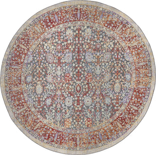 Safavieh Provance PRV183Q Red/Black Area Rug Round Image