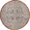Safavieh Provance PRV184Z Black/Aqua Area Rug Round Image