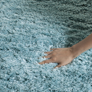 Safavieh Polar Shag PSG800T Light Turquoise Area Rug 