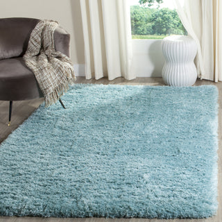 Safavieh Polar Shag PSG800T Light Turquoise Area Rug  Feature