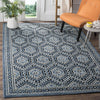 Safavieh Paseo PSO426 Navy Area Rug Room Scene Feature