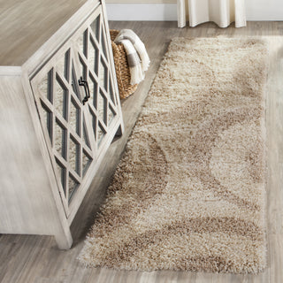 Safavieh Portofino Shag PTS213B Ivory/Beige Area Rug 