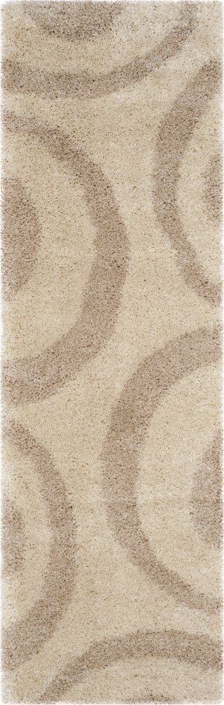 Safavieh Portofino Shag PTS213B Ivory/Beige Area Rug 