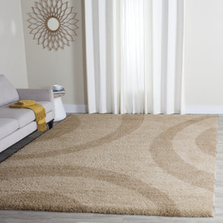 Safavieh Portofino Shag PTS213B Ivory/Beige Area Rug 