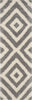 Safavieh Portofino Shag PTS217A Ivory/Grey Area Rug 
