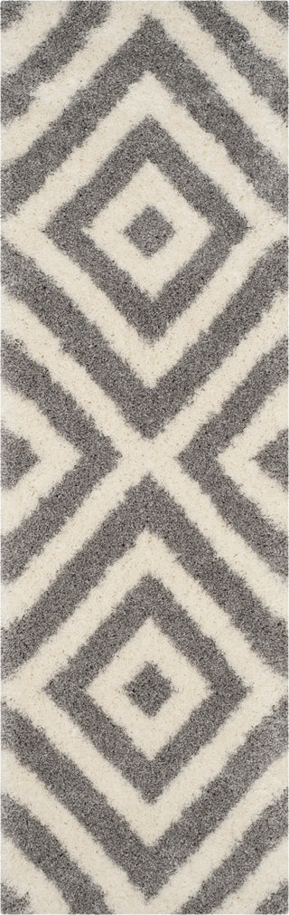 Safavieh Portofino Shag PTS217A Ivory/Grey Area Rug 