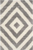 Safavieh Portofino Shag PTS217A Ivory/Grey Area Rug 