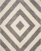 Safavieh Portofino Shag PTS217A Ivory/Grey Area Rug main image